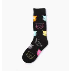 Happy cat socks - 3 (indien...